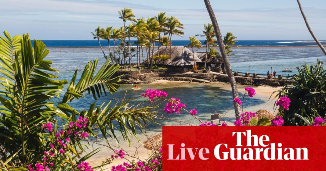News live: Fijian deputy PM says many hotel guests drank the pina coladas suspected to have poisoned four Australian tourists | Australia news