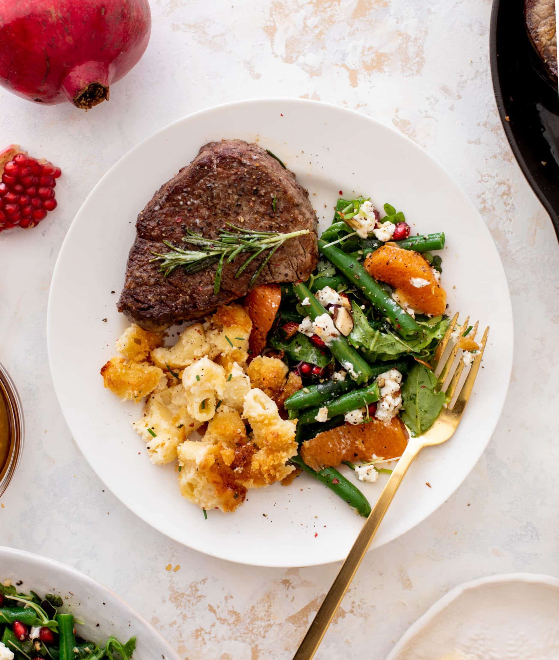 christmas green bean salad