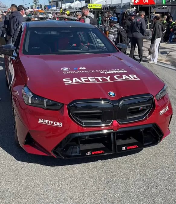 2025 BMW M5 Safety Car At Daytona 24 Hours Has Striking Spec