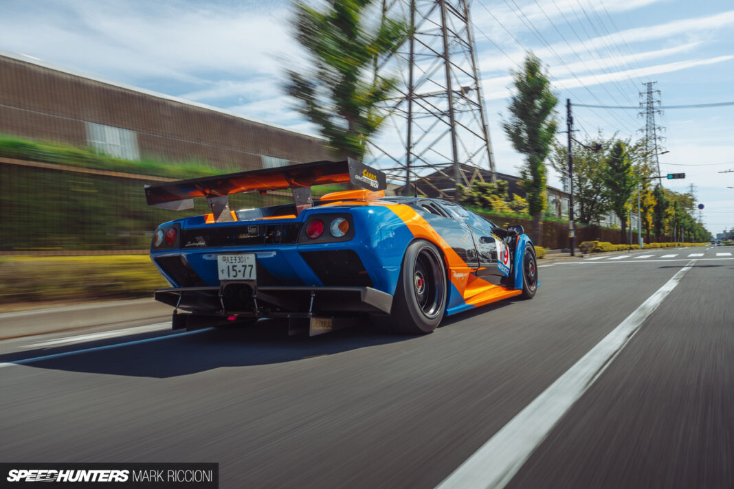 Cruisin’ Tokyo In The World’s Only Road-Legal Diablo GT2