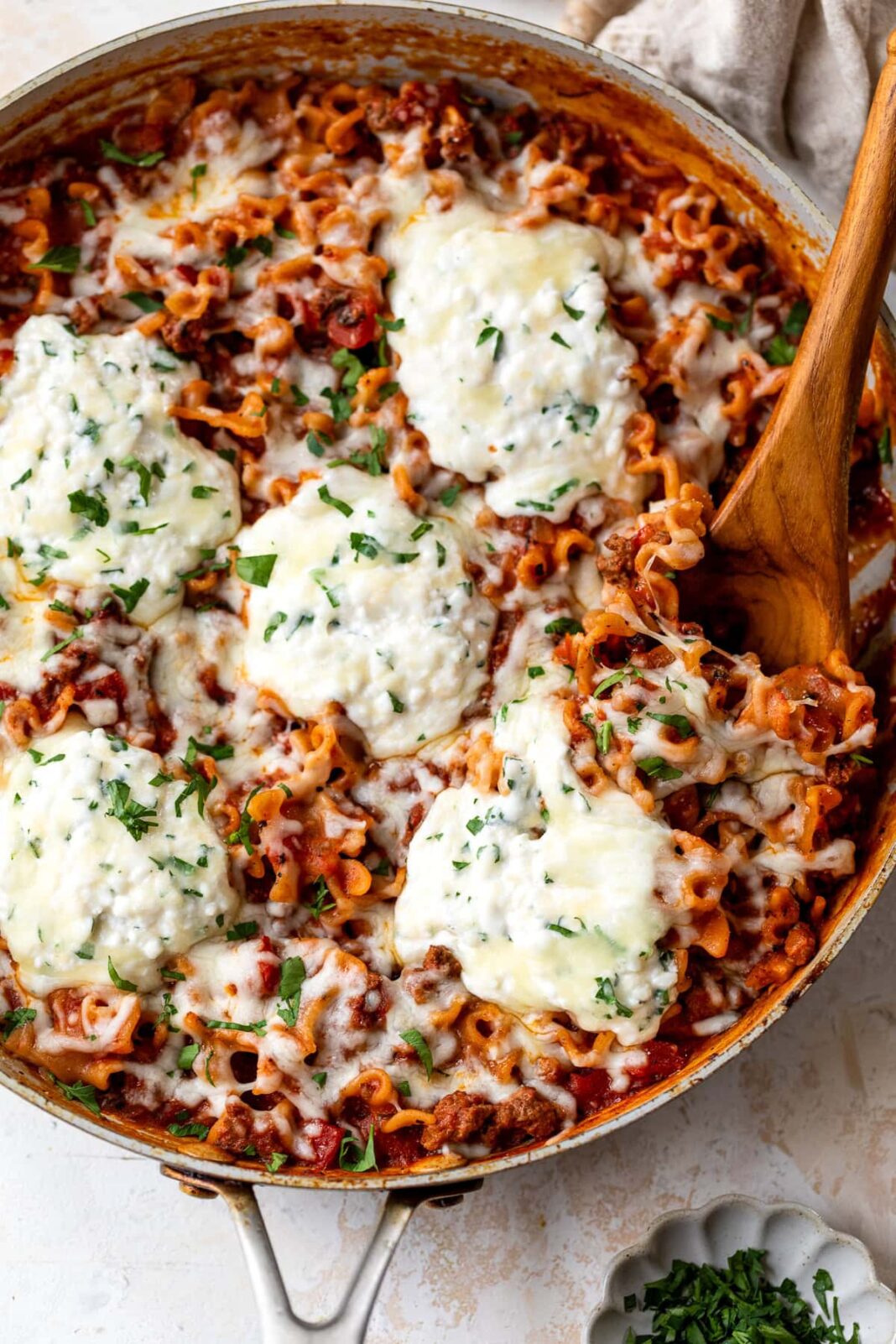 Skillet Lasagna | High-Protein Dinner Idea