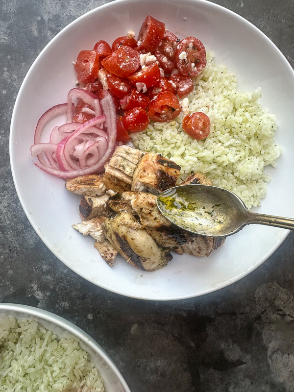 Fresh, zesty, and perfect for meal prep, these Cilantro Lime Chicken Bowls from Jessica Merchant's Easy Everyday Cookbook are a weeknight game-changer! Packed with flavor, easy to assemble, and great for leftovers. Save this one!