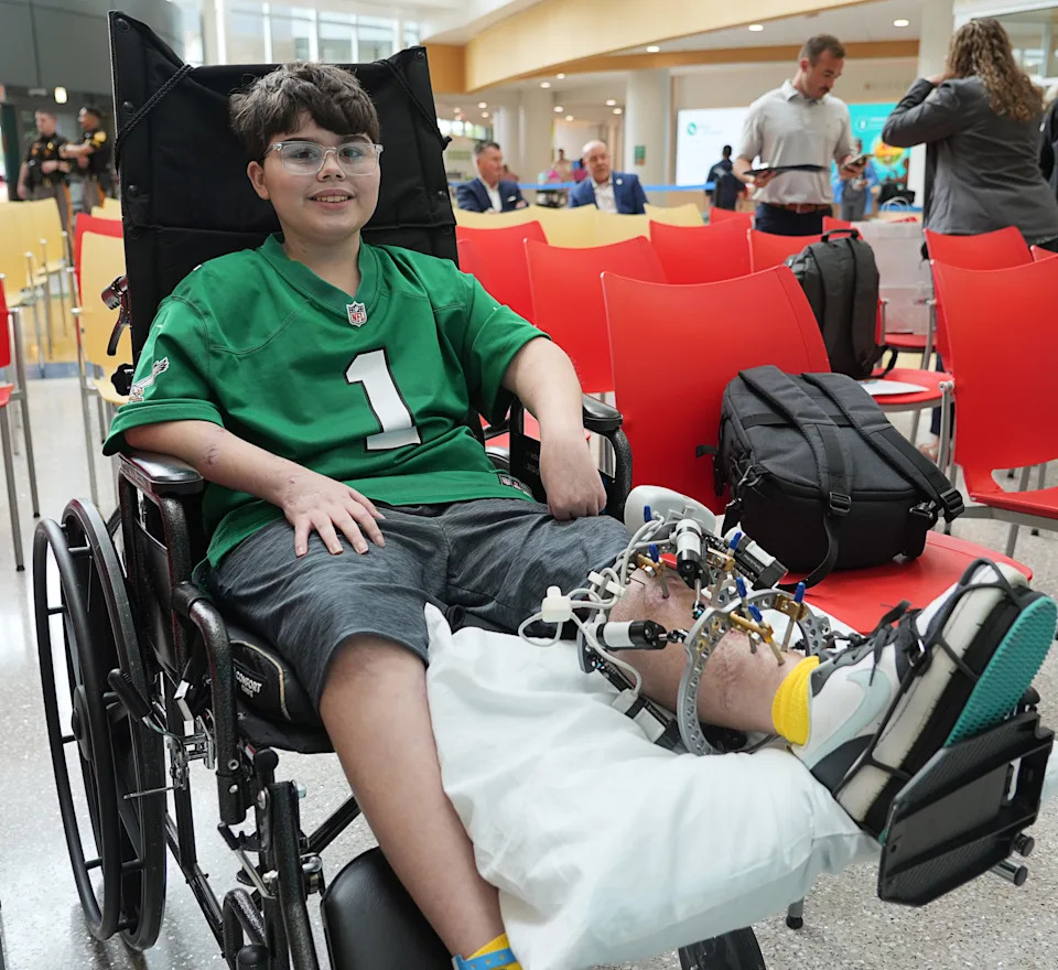 Trey Harrison, who was injured in a crash on March 30, 2025, will get to go home next week after spending several months and undergoing dozens of surgeries at the Nemours Children's Hospital.