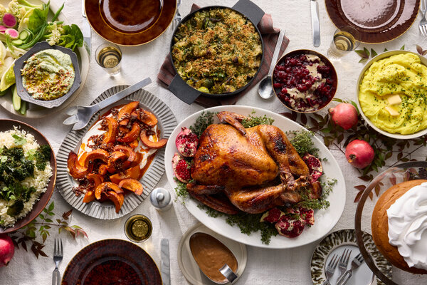 Andy Baraghani’s Thanksgiving Menu Is Bright, Colorful and Delicious