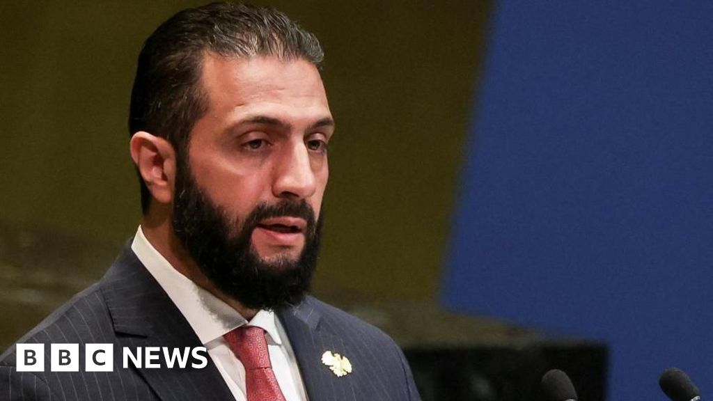 Syria’s Sharaa arrives in US for Trump talks after sanctions lifted