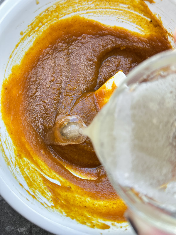 Creamy Ginger Pumpkin Mousse made with pumpkin, warm spices, fresh ginger, and homemade whipped cream. An easy, egg-free fall dessert perfect for Thanksgiving.